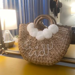 Bride beach bag